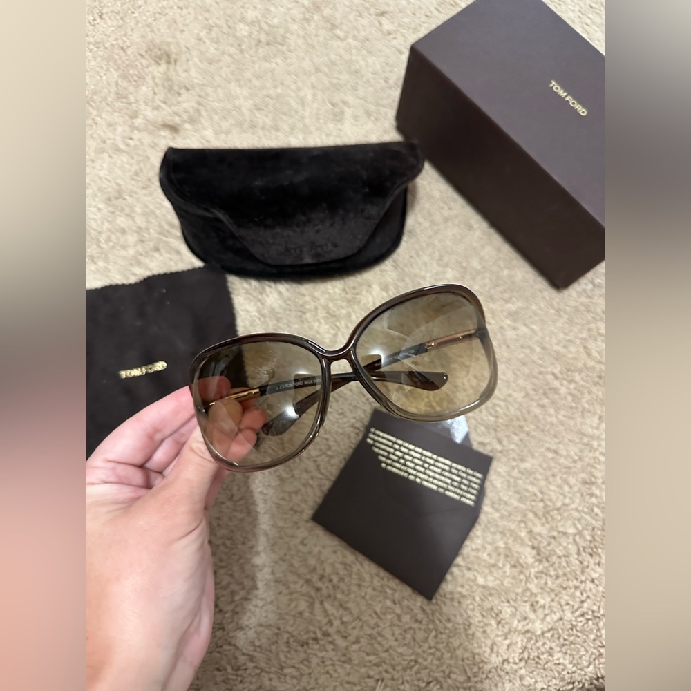 Kit Astuccio soft B1 Donna Tom Ford Brown Sunglasses